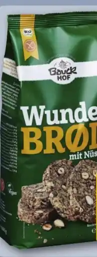 REWE Center Bauckhof Bio-Wunderbrød mit Nüssen Angebot