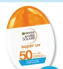 Budni Garnier Ambre Solaire Super UV UV-Water-Fluid LSF50 Angebot
