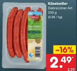 Netto Marken-Discount Schildauer Käsebeißer Debrecziner Art Angebot