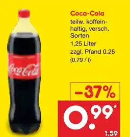 Netto Marken-Discount Coca-Cola Cola Angebot