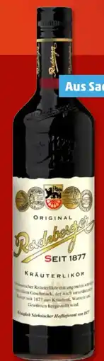 PENNY Radeberger Likör Kräuterlikör Angebot