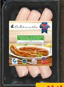 REWE Wolf Original Thüringer Rostbratwurst Angebot