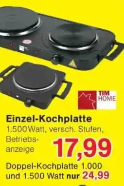Jawoll TIM HOME Einzel-Kochplatte Angebot