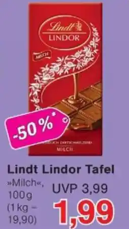Jawoll Lindt Lindor Tafel Angebot