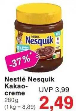Jawoll Nestlé Nesquik Kakao creme Angebot