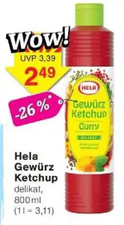 Jawoll Hela Gewürz Ketchup Angebot