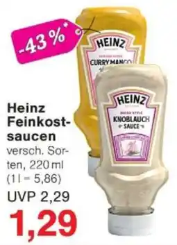 Jawoll Heinz Feinkost saucen Angebot