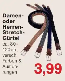 Jawoll Damen oder Herren Stretch Gürtel Angebot