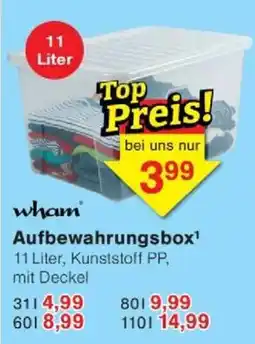 Jawoll wham Aufbewahrungsbox Angebot
