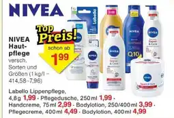 Jawoll NIVEA Hautpflege Labello Lippenpflege Angebot