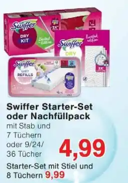 Jawoll Swiffer Starter-Set oder Nachfüllpack Angebot