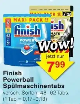Jawoll Finish Powerball Spülmaschinentabs Angebot