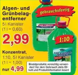Jawoll Algen- und Grünbelagentferner Angebot