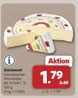 Combi Géramont französischer weichkäse Angebot