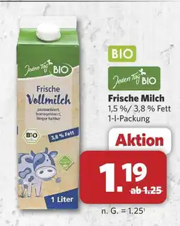 Combi Jeden tag bio frische vollmilch Angebot