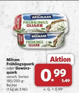 Combi Milram frühlingsquark Angebot