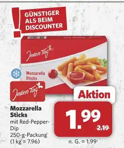 Combi Jeden tag mozzarella sticks Angebot