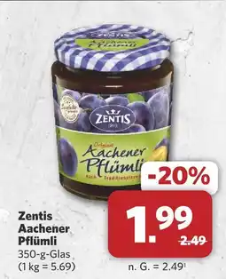 Combi Zentis aachener pflümli Angebot