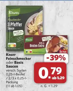 Combi Knorr feinschmecker 3 pfeffer sauce Angebot