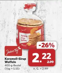 Combi Jeden tag karamell-sirup waffeln Angebot
