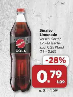 Combi Sinalco limonade Angebot
