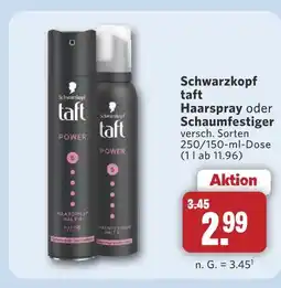 Combi Schwarzkopf taft haarspray Angebot
