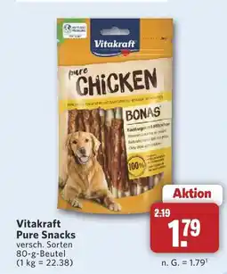 Combi Vitakraft pure snacks Angebot