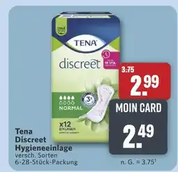 Combi Tena discreet hygieneeinlage Angebot