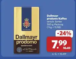 Combi Dallmayr prodomo kaffee Angebot