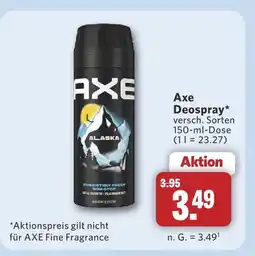 Combi Axe deospray Angebot