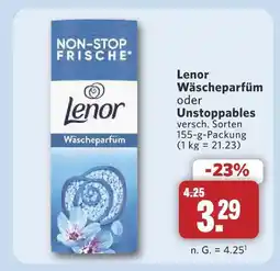 Combi Lenor wäscheparfüm Angebot