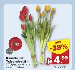 Combi Künstlicher tulpenstrauß Angebot