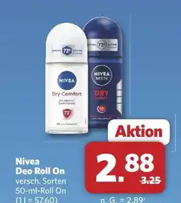 Combi Nivea deo roll on Angebot