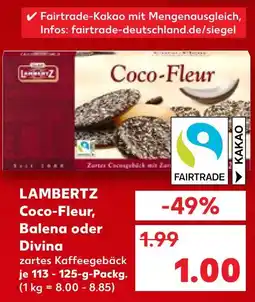 Kaufland Lambertz coco-fleur Angebot