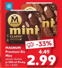 Kaufland Magnum premium-eis mini Angebot
