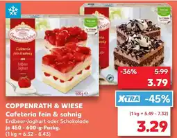 Kaufland Coppenrath & wiese cafeteria fein & sahnig erdbeer-joghurt Angebot