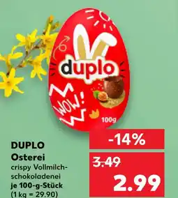 Kaufland Duplo osterei Angebot