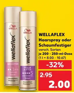 Kaufland Wellaflex haarspray Angebot