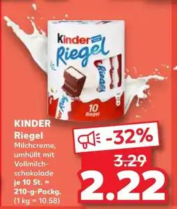 Kaufland Kinder riegel Angebot