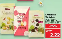 Kaufland Lambertz waffeleier Angebot