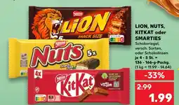 Kaufland Nestlé lion snack size Angebot