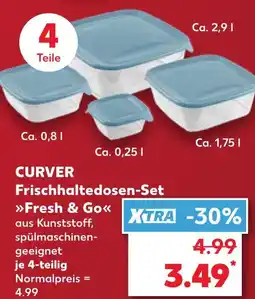 Kaufland Curver frischhaltedosen-set fresh & go Angebot