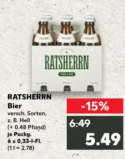 Kaufland Ratsherrn hell Angebot