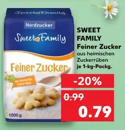 Kaufland Sweet family feiner zucker Angebot