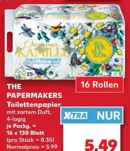 Kaufland The papermakers toilettenpapier kamille Angebot