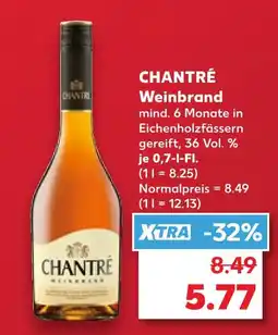 Kaufland Chantré weinbrand Angebot