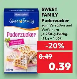 Kaufland Sweet family puderzucker Angebot