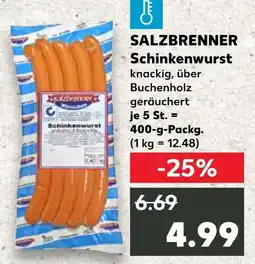 Kaufland Salzbrenner schinkenwurst Angebot