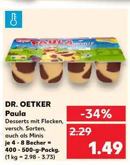 Kaufland Dr. oetker paula Angebot