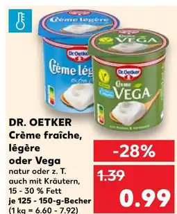Kaufland Dr. oetker crème fraîche, légère Angebot